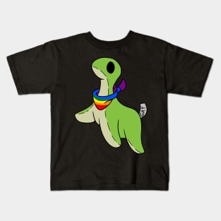 Gay pride Nessie Kids T-Shirt